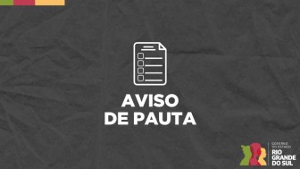 Imagem geral para aviso de pauta