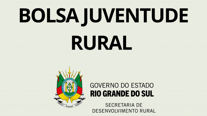 Bolsa Juventude Rural
